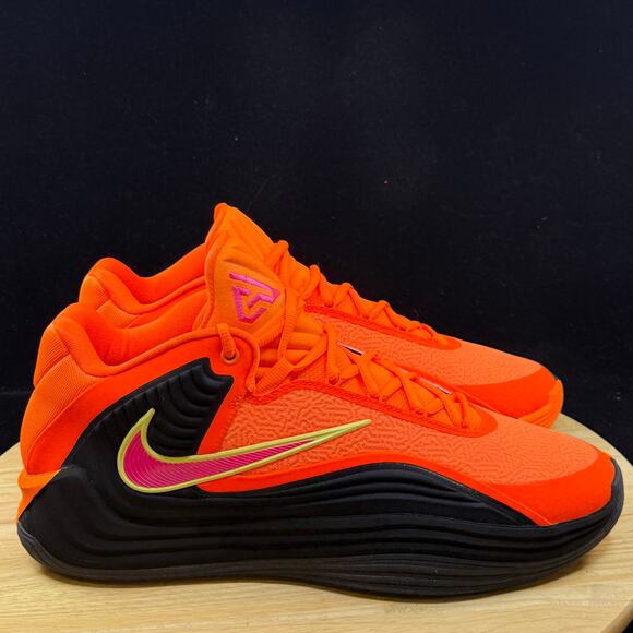 Nike Giannis Freak 7 Men's Size 11 Orange Black Basketball Shoes HF3450 800 - Picture 5 of 10